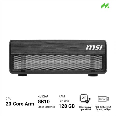 Máy tính Mini PC AI MSI EdgeXpert-55SVN 9S6-C9311-55S