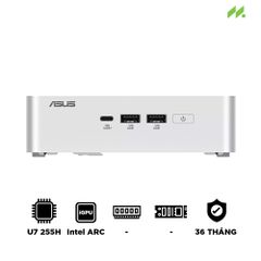  Máy tính Mini PC ASUS NUC 15 Pro Plus RNUC15CRSU700000I (Ultra 7 255H, Arc Graphics) 