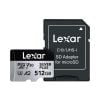 Thẻ nhớ MicroSDXC Lexar Professional Silver Plus UHS-I U3 512GB 205MB/s LMSSIPL512G-BNANG