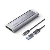 Box di động SSD M.2 PCIe NVMe 10Gbps Orico AXM2-G2-V1-GY-BP