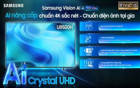 Smart Tivi Samsung 4K 43 Inch UA43U8500H