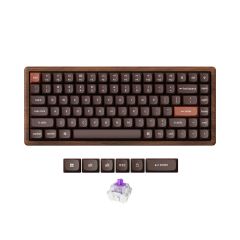  Bàn phím cơ không dây Keychron K2 HE All-Wood Special Edition RGB Hotswap Aluminum (Magnetic Sw) 