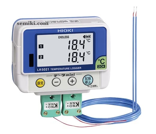 Ảnh minh họa HIOKI LR5021 bộ ghi nhiệt độ 2 kênh type K (-40 ~ +800℃) 3