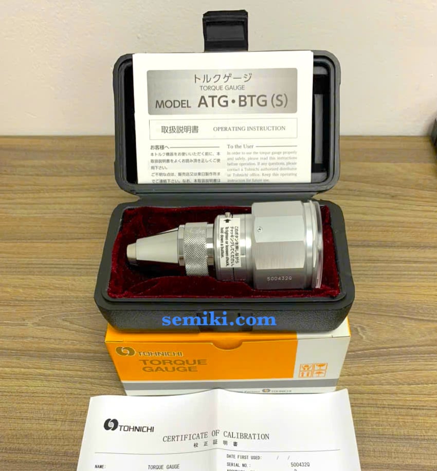 Ảnh minh họa TOHNICHI BTG150CN-S thiết bị đo lực mô men xoắn kim đồng hồ 20-150 cNm 3