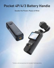  Tay Cầm Pin Telesin S0 BCG‑46‑TDJ Cho DJI Pocket 4/3 