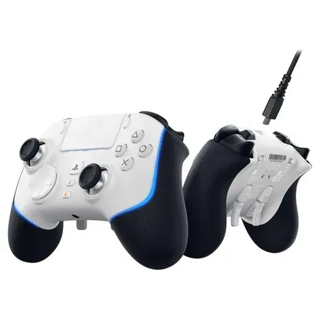 Ảnh minh họa Tay cầm chơi game không dây Razer Wolverine V2 Pro cho PlayStation 5 & PC - White 3