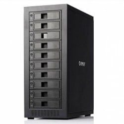 Hộp đựng 10 ổ cứng 3.5/2.5 ORICO 1088USJ3 vỏ nhôm, có quạt-(Đen)