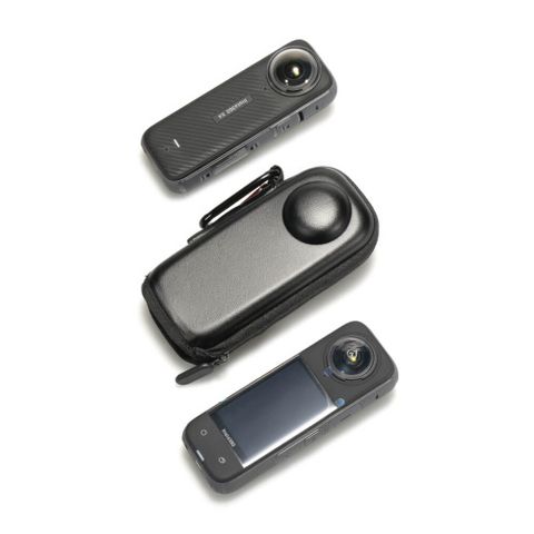 Insta360 X5 / X4 Carry Case with Extended Selfie Stick Slot