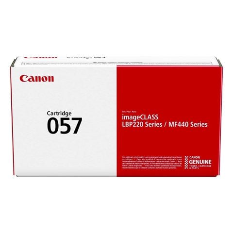 Hộp mực Canon 057 màu đen – 3.1K trang/ Màu đen/ Hộp mực