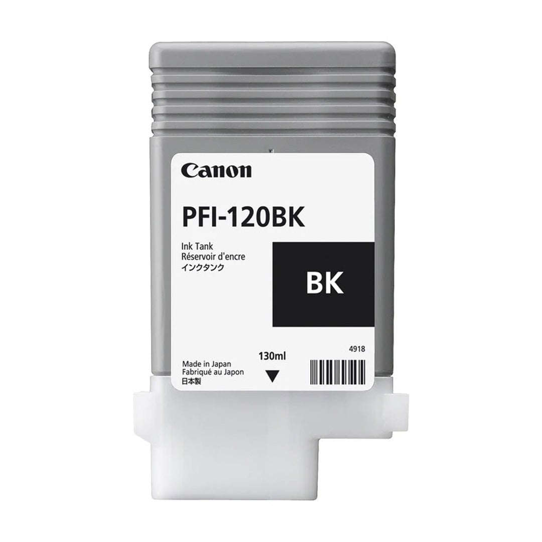 Hộp mực Canon PFI-120BK – 300 trang/ Màu đen / 130ml / Hộp mực