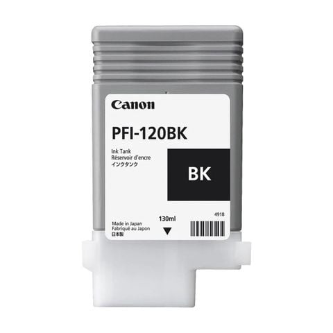 Hộp mực Canon PFI-120BK – 300 trang/ Màu đen / 130ml / Hộp mực