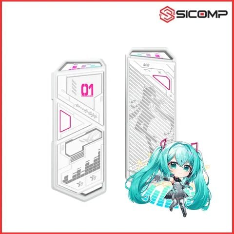 Hộp Ổ Cứng Ssd Asus Rog Strix Arion Hatsune Miku Editon