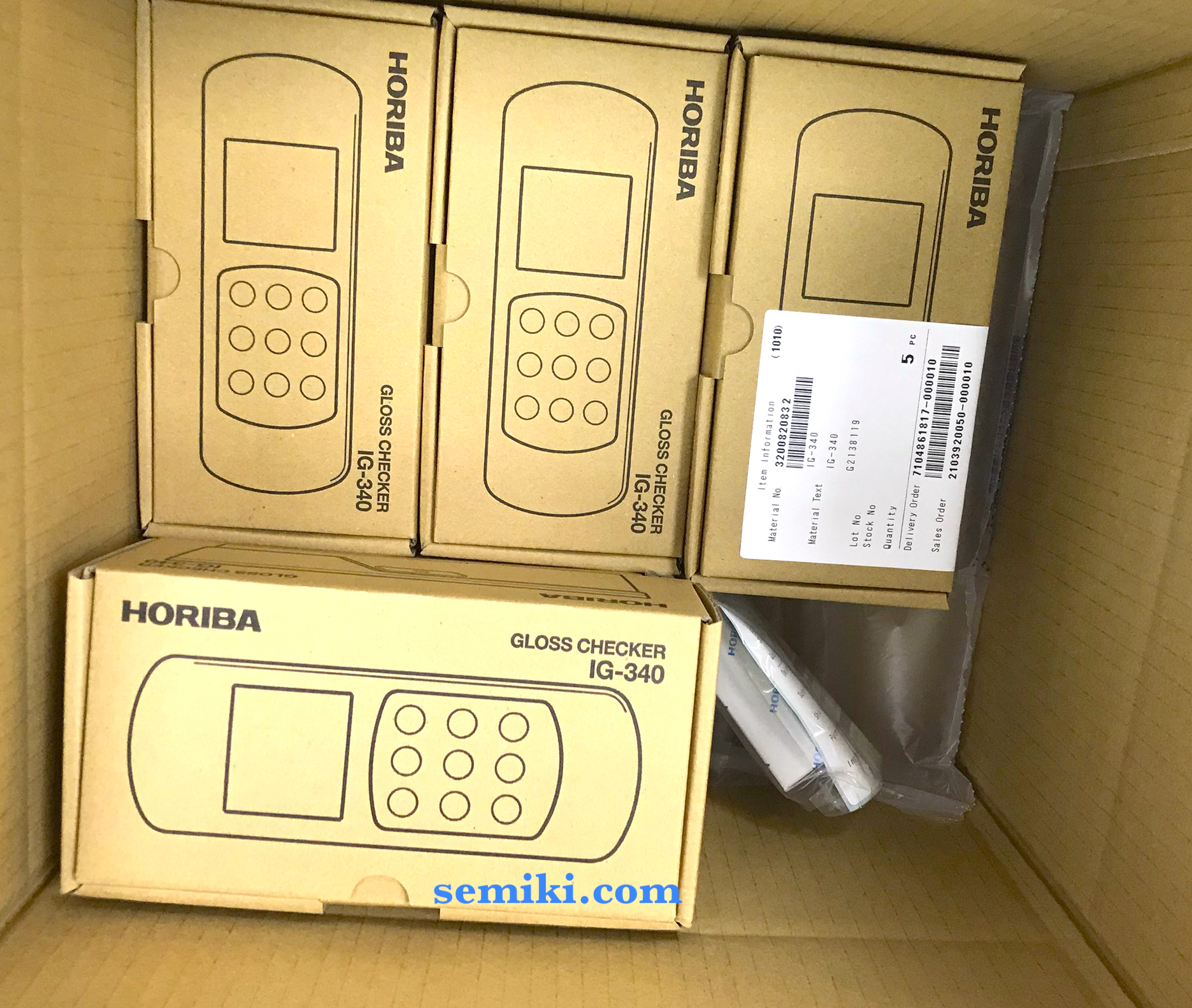 Ảnh minh họa HORIBA IG-340 thiết bị đo độ bóng bề mặt (100GU /60°) 1