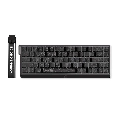 Bàn phím cơ gaming Mchose Ace 68 - Black Topographic