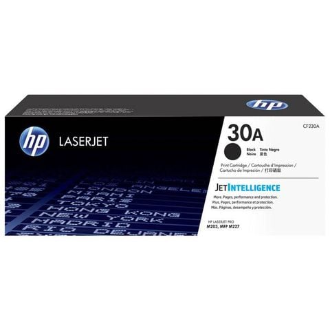 HP 30A Màu đen – 1.6K trang / Màu đen / Hộp mực in – (CF230A)