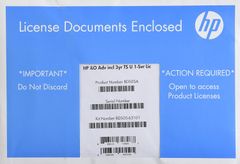  HPE HP Ilo Advanced Incl 3-Year TS U 1-Server License 