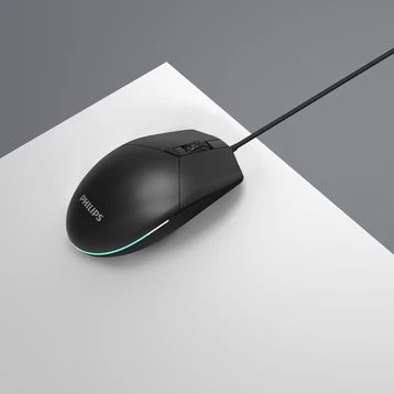 Chuột gaming Philips SPK9304 tối ưu độ trễ tín hiệu chạy êm