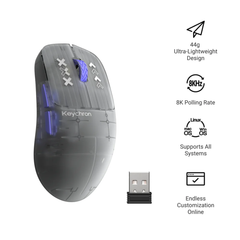  Chuột Không Dây Keychron G3 Ultra Light 44g 