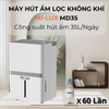 Máy Hút Ẩm Lọc Không Khí Thông Minh MI-LUX MD35