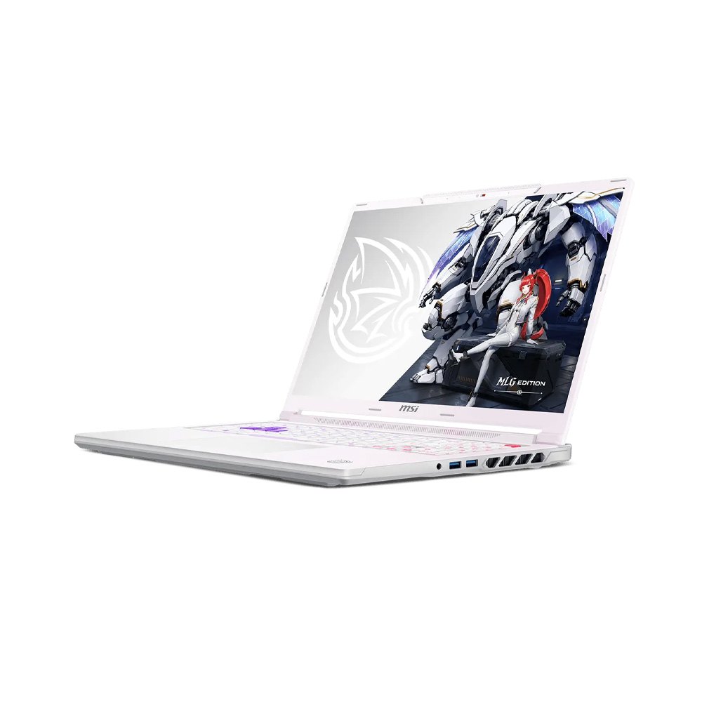 Ảnh minh họa Laptop MSI Crosshair A16 HX MLG Edition E8WFK-067VN (AMD Ryzen 9 8940HX | RTX 5060 GDDR7 8GB | 16-inch QHD+ | 16GB | 1TB | Windows 11 Home SEA | Trắng) 3