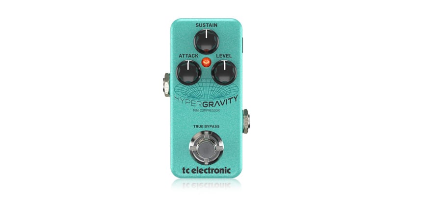 HYPERGRAVITY MINI COMPRESSOR Guitar and Bass Tc Electronic
