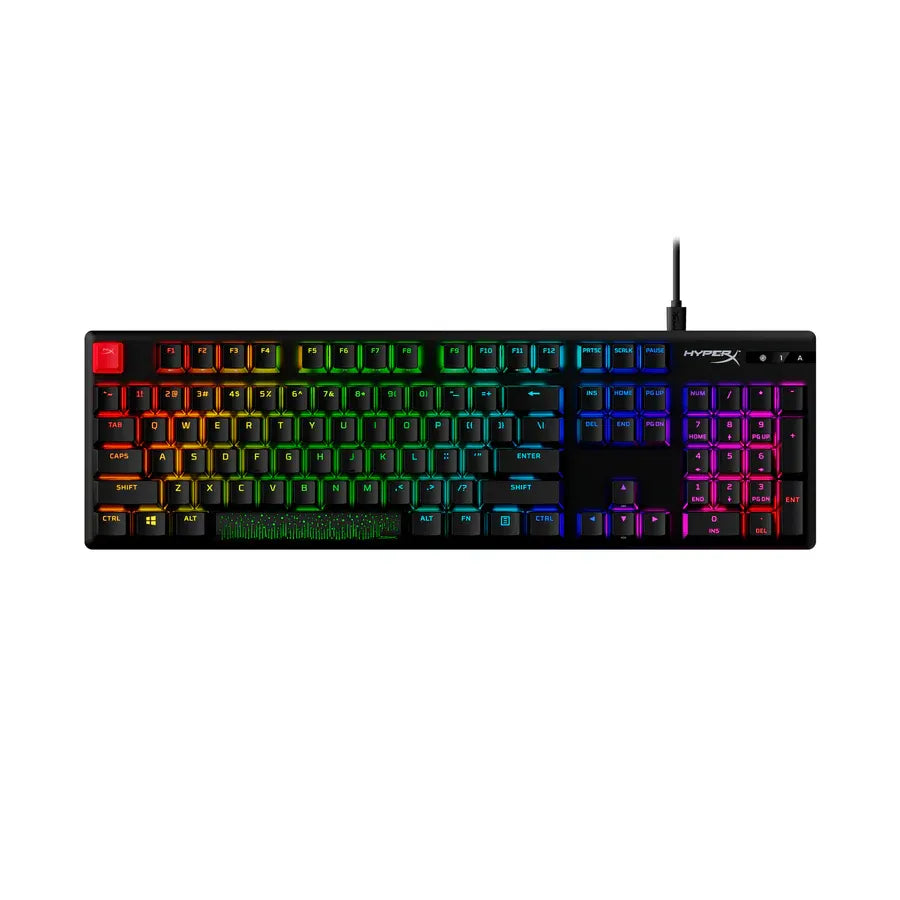 Ảnh minh họa HyperX Alloy Origins PBT RGB: Bàn phím cơ có dây HX Red - Anh / Ả Rập 2