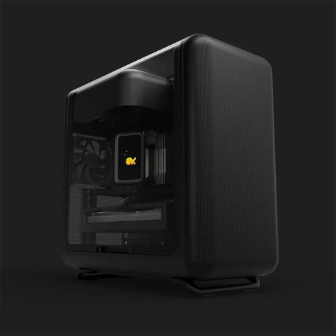 HYTE X50 Vỏ máy tính ATX Mid-Tower hiệu năng hiện đại - Pitch Black
