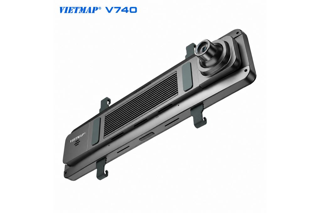 Ảnh minh họa Camera hành trình xe hơi ghi hình trước sau Full HD Cảnh Báo Giọng Nói ADAS 4G GPS Vietmap V740 1