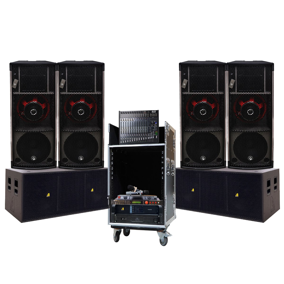 Dàn âm thanh đám cưới, nhạc sống Catking 05 (CatKing Pro2.6, CatKing Pro2.5, Sub Actpro KR628N,...)