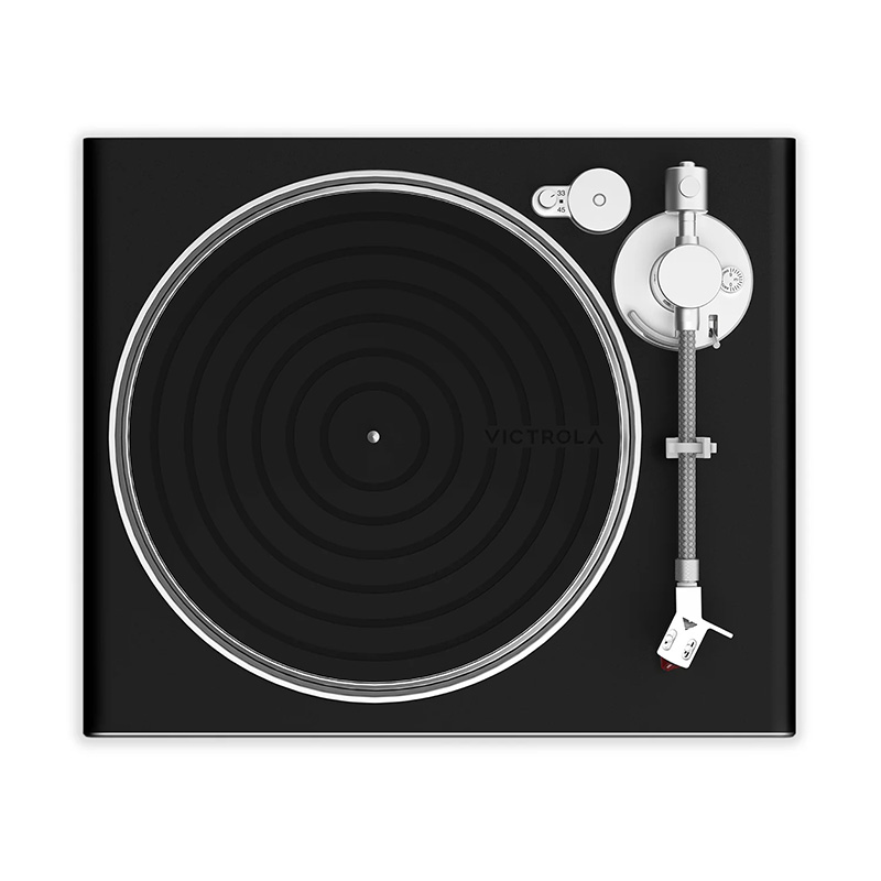 Ảnh minh họa Đầu Đĩa Than Victrola Hi-Res Carbon, Bluetooth V5.4, Hộp Mực Ortofon 2M Red (33-1/3 RPM, 45 RPM) 1