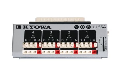 KYOWA UI-55Athiết bị kết nối strain gauge đến bộ phân tích dữ liệu 4