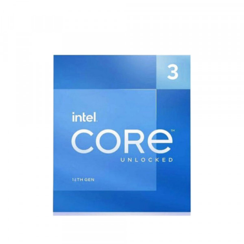 CPU Intel Core I3 14100F 4.7 GHz, 4 Cores 8 Threads, LGA1700
