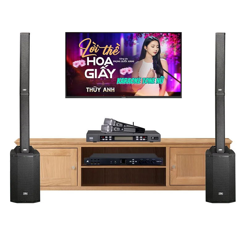 Dàn karaoke gia đình KGD256 (Soundking Artos 1200R, JKaudio X6000 Plus, JKaudio B5 Pro)