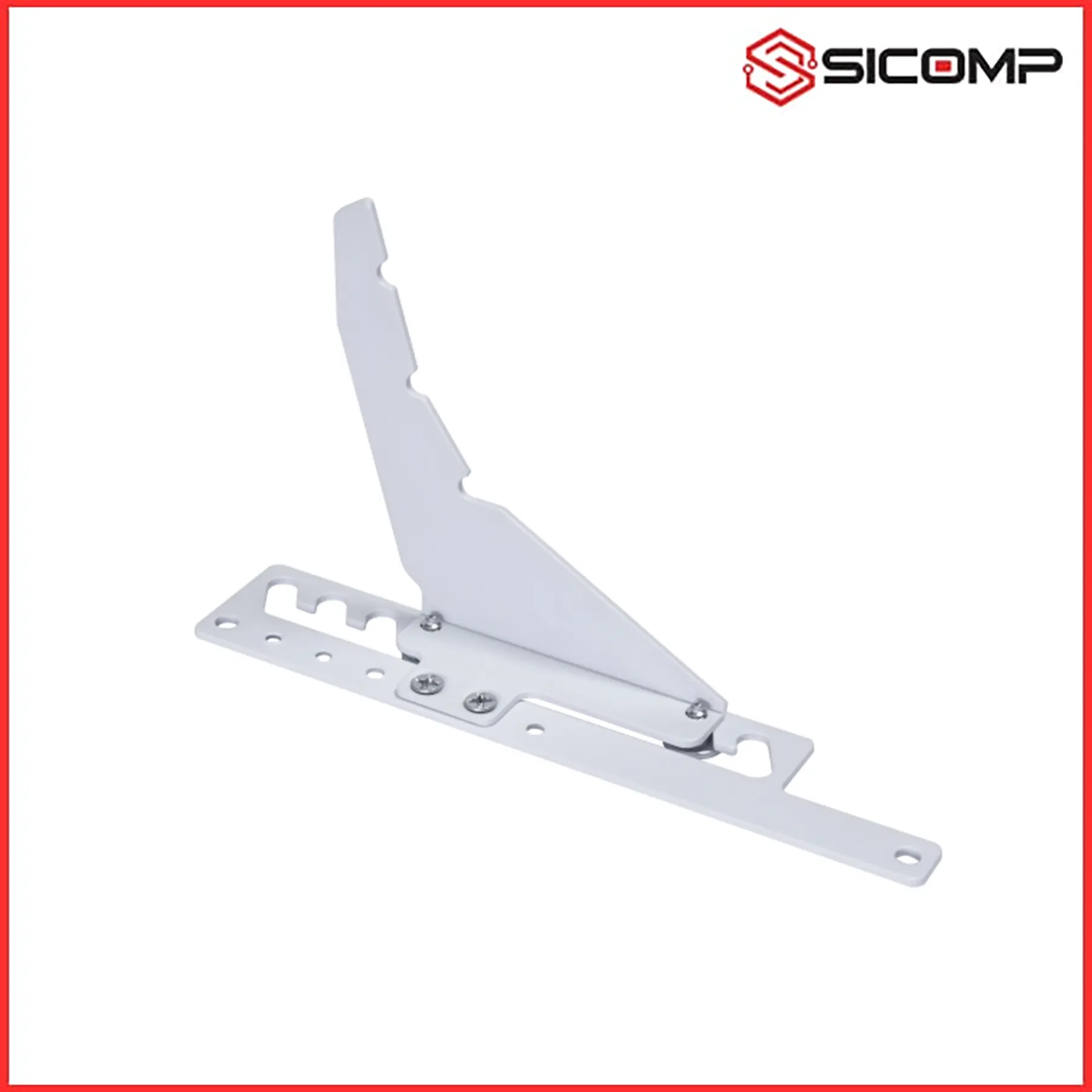 Ảnh minh họa BỘ DỰNG ĐỨNG VGA LIAN LI MULTI DIRECTIONAL VERTICAL GPU BRACKET MÀU TRẮNG KÈM PCIE 5.0 3
