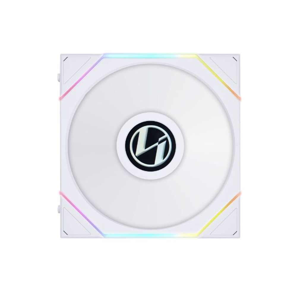 Ảnh minh họa Quạt Tản Nhiệt Lian-Li UNI Fan TL Wireless LCD 120 Reverse Triple White (12RTLLCD1W3W) 2
