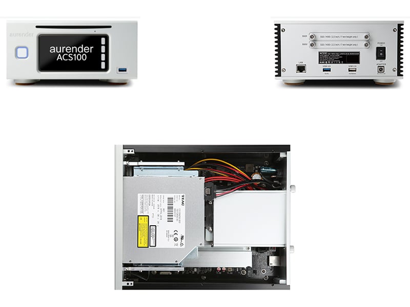 Ảnh minh họa Music server Aurender ACS100, Hỗ trợ quản lý nhạc số, LAN, Spotify Connect 1