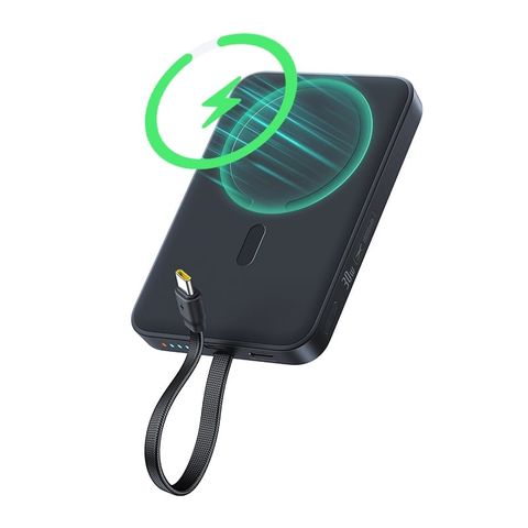 Pin Baseus EnerFill FM11 30W | Tích Hợp Cáp Type-C | Sạc Qi 15W