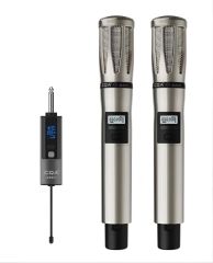  Micro Không dây Cầm Tay UHF CQA 3315 - Micro Không dây Wireless 2 Mic 