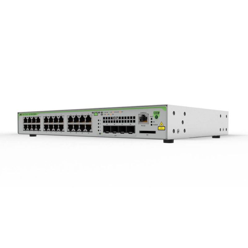 Ảnh minh họa Switch Allied Telesis AT-GS970M/28-50, 24 Ports 10/100/1000T, 4 SFP Uplink ports 1