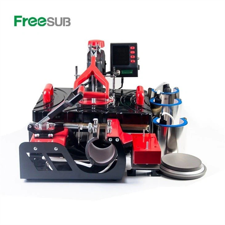 Máy ép nhiệt đa năng 8 trong 1 Freesub P8100 – Máy ép in chuyển nhiệt cốc, áo thun