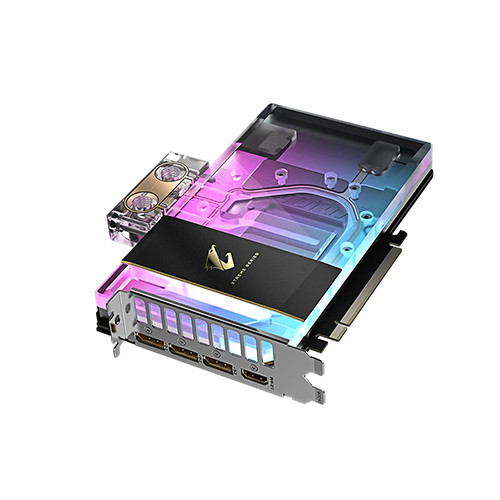 Ảnh minh họa VGA Gigabyte RTX 5080 AORUS XTREME WATERFORCE WB 16GB (N5080AORUSX WB-16GD) 2