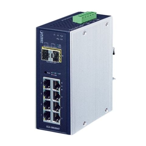 IGS-10020MT, Switch công nghiệp 8 cổng ethernet Planet