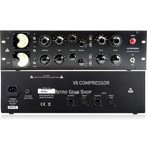 IGS Audio V8 Dual Mono Compressor