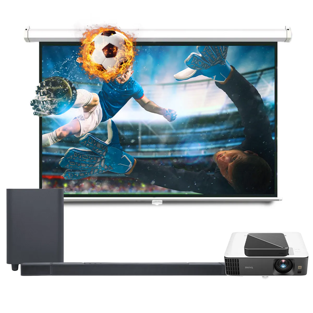 Ảnh minh họa Dàn âm thanh giải trí xem phim, bóng đá 05 (JBL BAR 1000, Dune HD Homatics Box R 4K Plus, BENQ TK700,…) 1