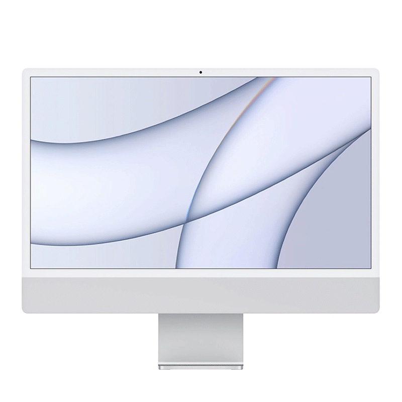 iMac 2021 24 inch 4K (Apple M1/8GB/256GB/8 CPU/8 GPU) - Silver