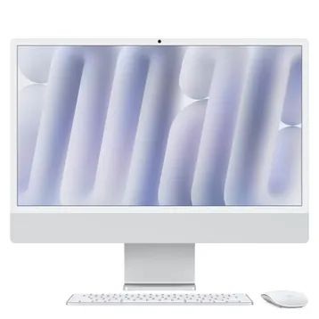 iMac M4 2024 24-inch 10CPU 10GPU 16GB 256GB Bạc – Thanh lịch và tinh tế