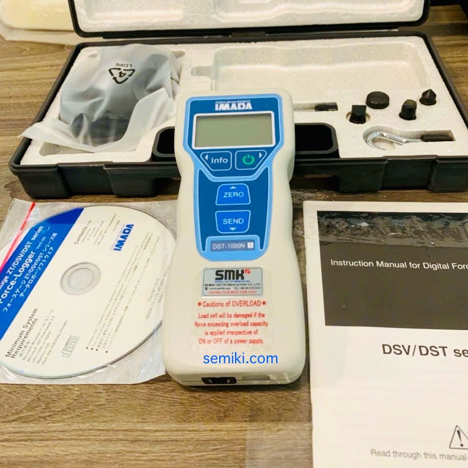 Ảnh minh họa IMADA DST-1000N thiết bị đo lực kéo nén điện tử 1000N/100KGF 1