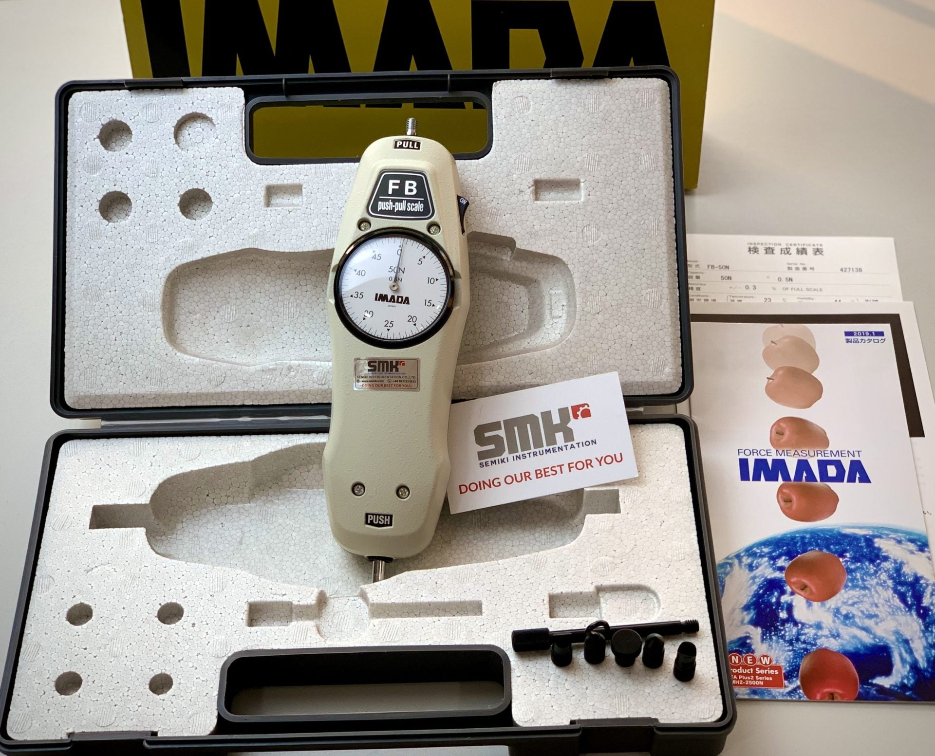 IMADA FB/FS SERIES đồng hồ đo lực kéo nén cơ học