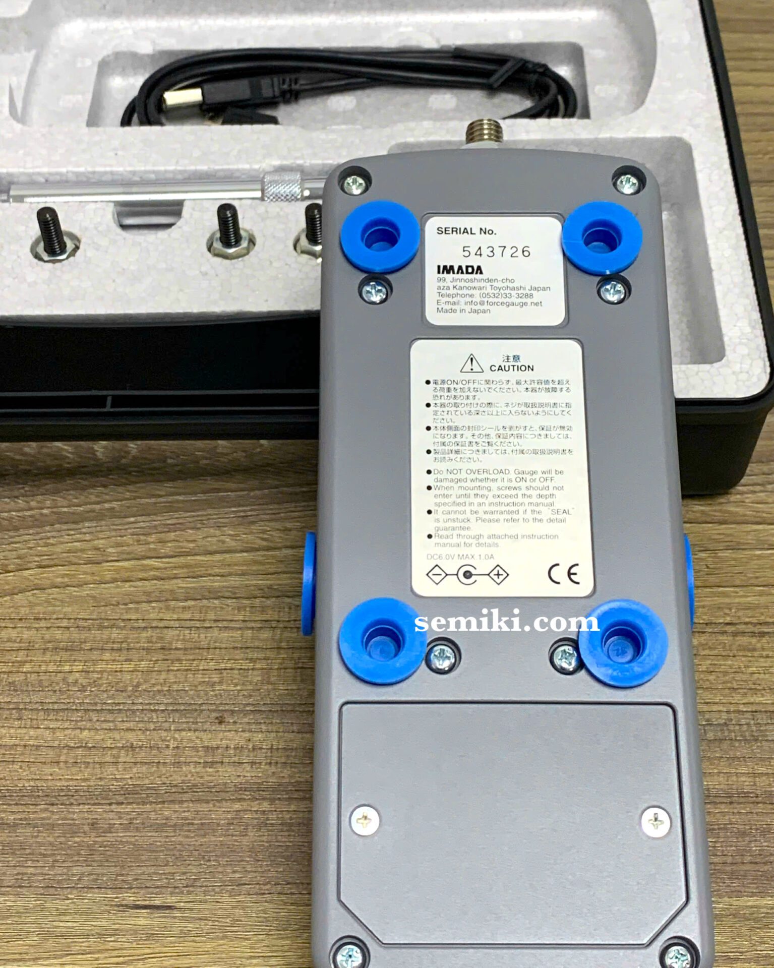 Ảnh minh họa IMADA ZTS-5000N thiết bị đo lực kéo nén điện tử 5000N/500Kgf 3