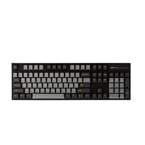 Bàn phím cơ Leopold FC900R Bluetooth 5.1 - Ash Yellow Font
